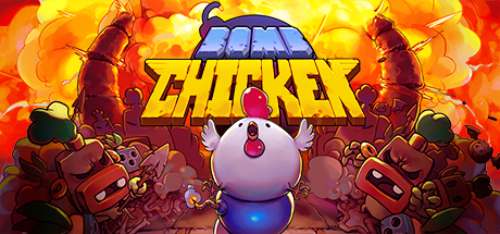 炸弹鸡 Bomb Chicken-蓝豆人-PC单机Steam游戏下载平台